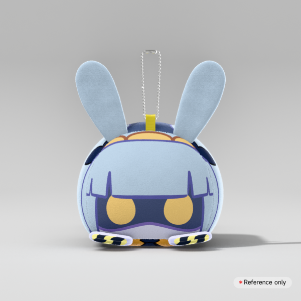 J Bunny Plush Keychain