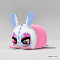 Trans Pride Marzipan|| Plush Keychain