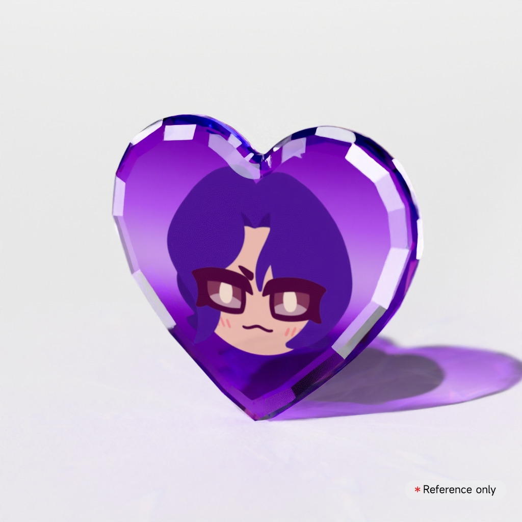 Dr. Ratio - Heart Gemstone Pendant
