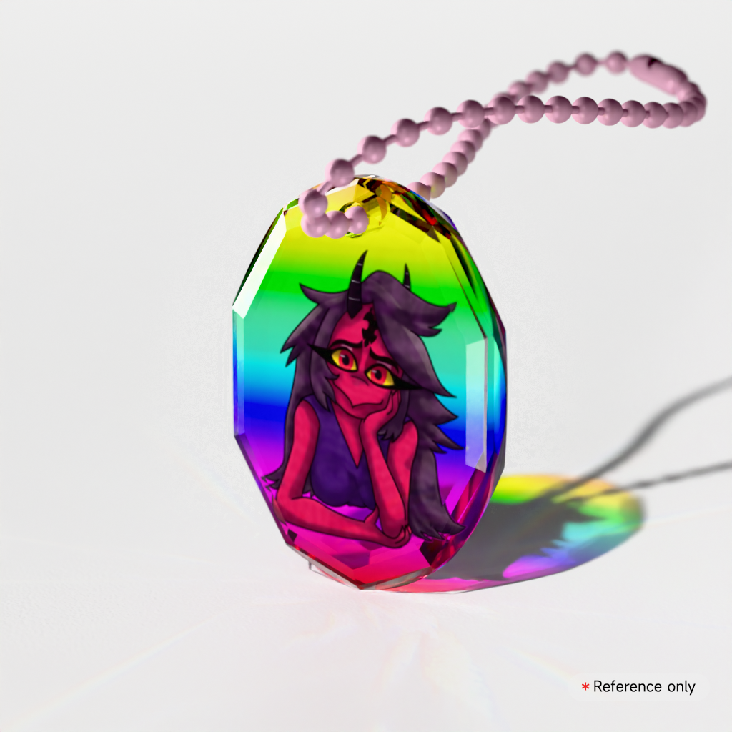 Tilla Gemstone Keychain