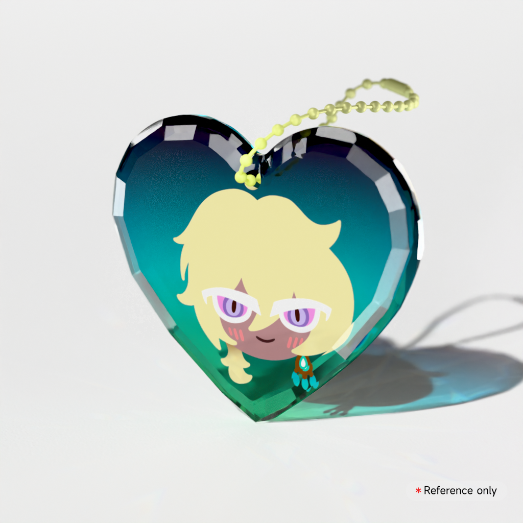 Aventurine - Heart Gemstone Keychain