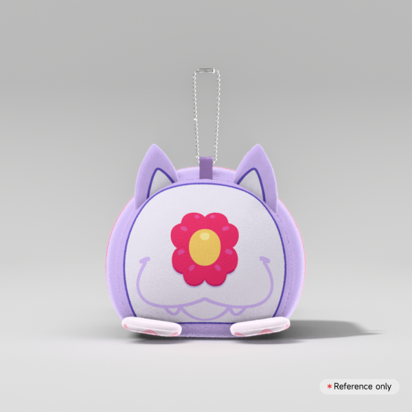Tenna squishy bean keychain