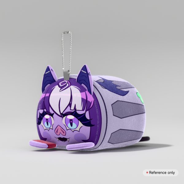 Trash Bat Char Mochikororin Plush Keychain