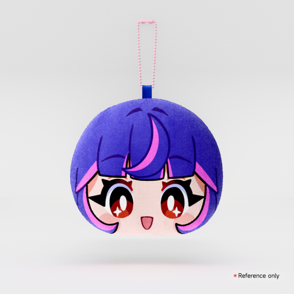 Overwatch Juno Mochi Face Plush Keychain