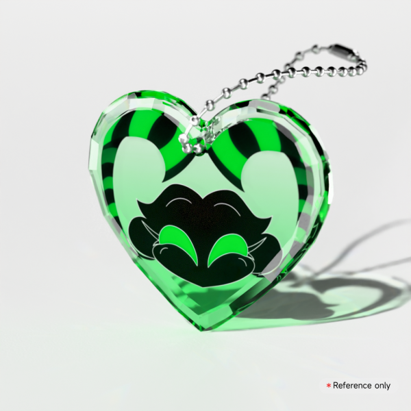 The Withered - Duseek Heart Gemstone Acrylic Keychain