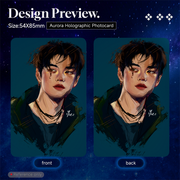 Seungmin Aurora Holographic Photocard