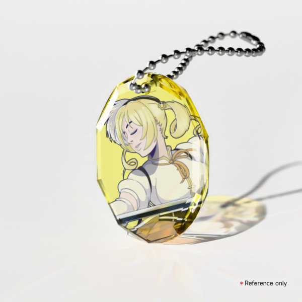 Mami Tomoe Gemstone Acrylic Keychain
