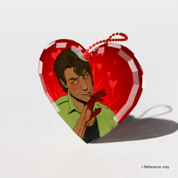 Strade's Heart Keychain