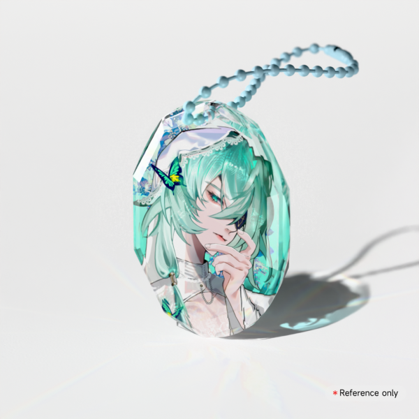 Anaxagoras | Gemstone Thick Acrylic Block Keychains