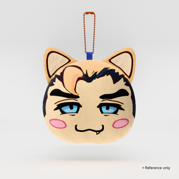 Moelander Face Plush Keychain