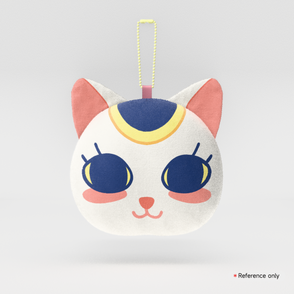 Lucky Cat Plush Keychain