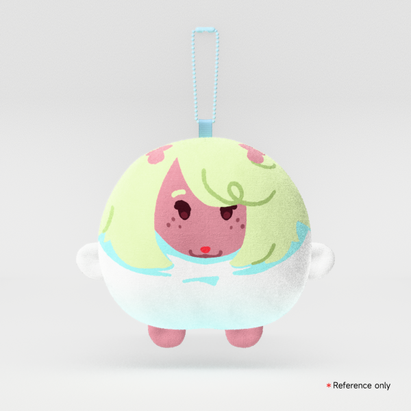 Noelle Mochi Face Plush Keychain || Deltarune