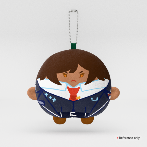 Outis Mochi Face Plush Keychain || Limbus Company