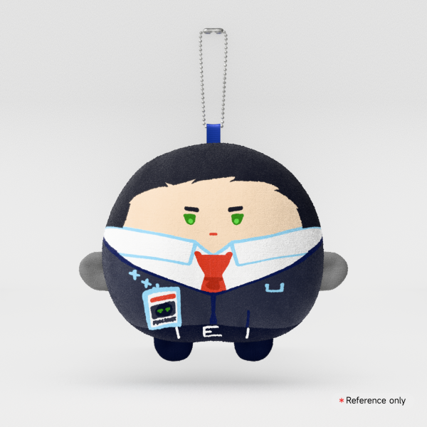 Meursault Mochi Face Plush Keychain || Limbus Company