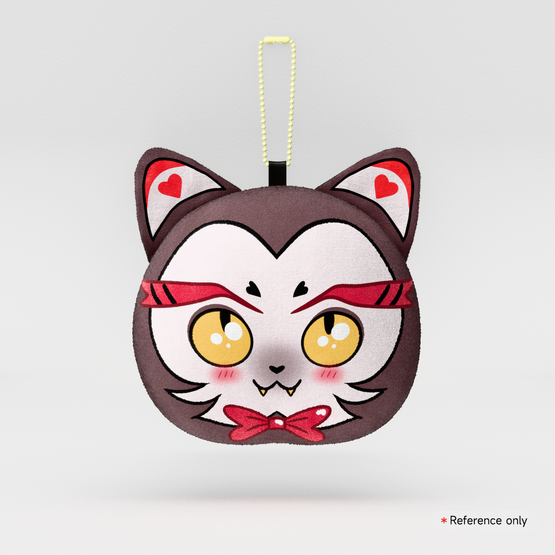 Husk Plush Mochi Keychain