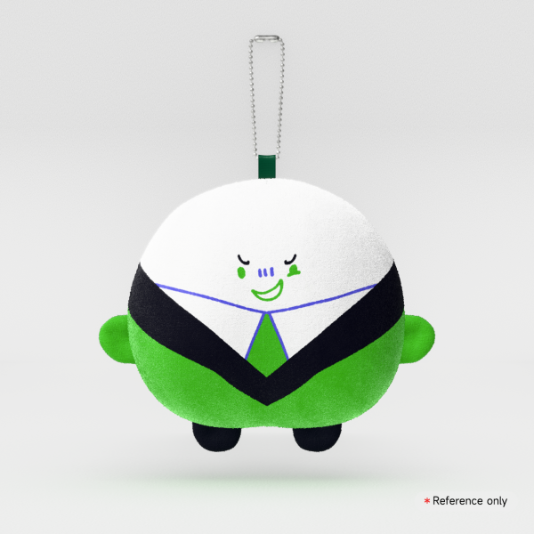 Battat Mochi Face Plush Keychain || Deltarune