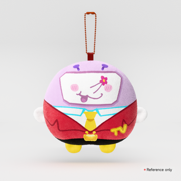 Tenna Mochi Face Plush Keychain || Deltarune