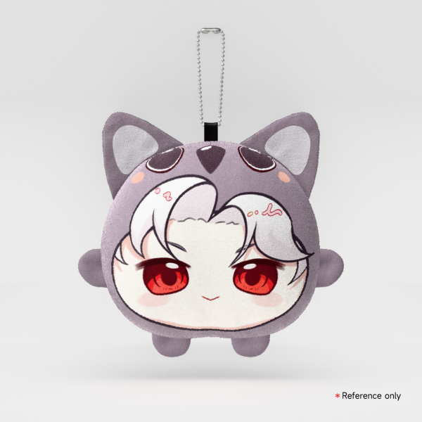 Sylus Mochi Face Plush Keychain