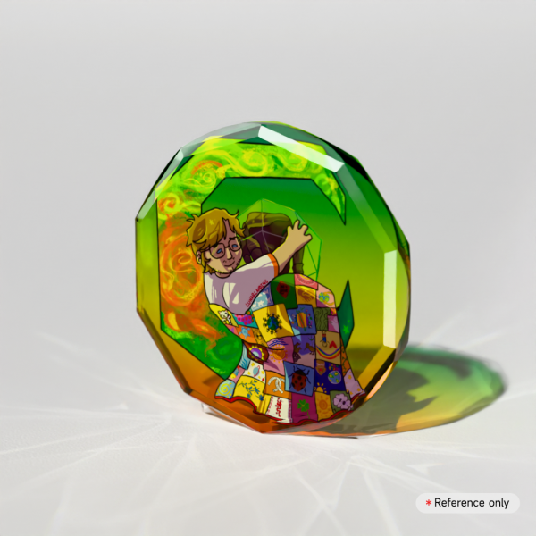 grace watch rocky sleep | Gemstone Thick Acrylic Block