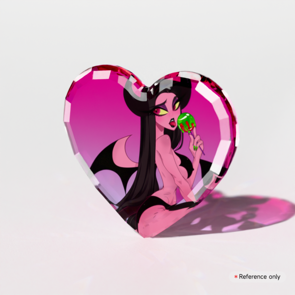 Succubusona Lanveril Halloween Gemstone Thick Acrylic Block