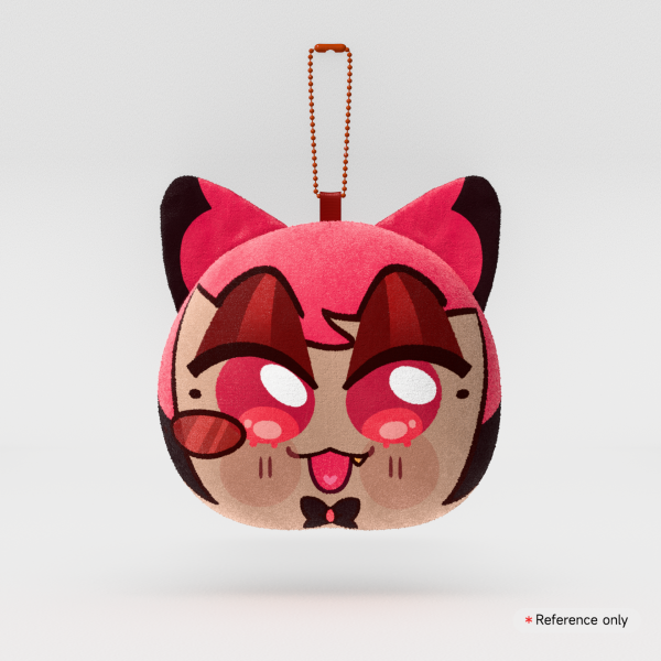 Alastor || Mochi Face Plush Keychain