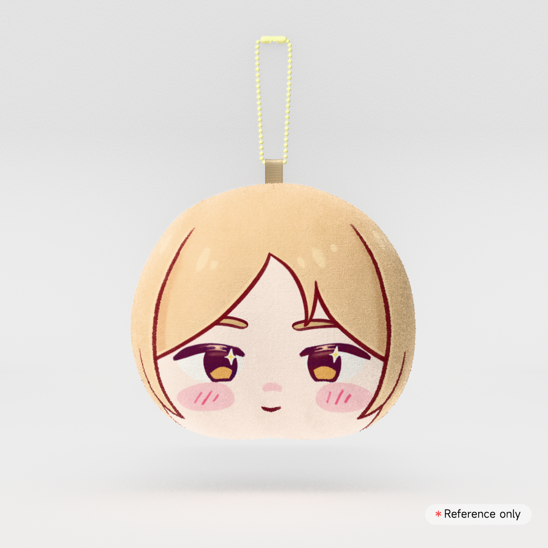 Natsume Mochi Face Plush Keychain