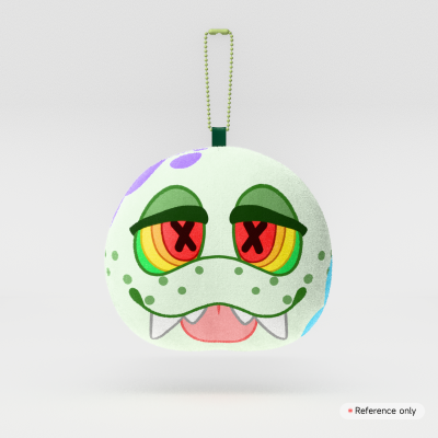 Splotch's Face Plush Keychain
