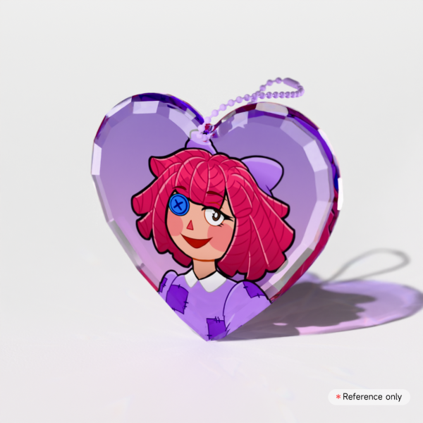 The Amazing Digital Circus - Ragatha Heart Keychain