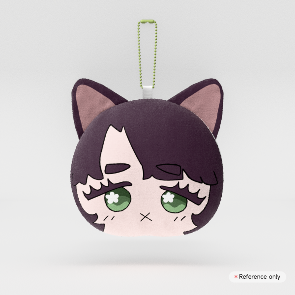 Pari Willow Mochi Face Plush Keychain