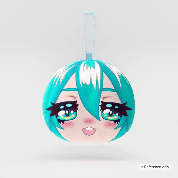 Mochi Mochi face YCH keychain