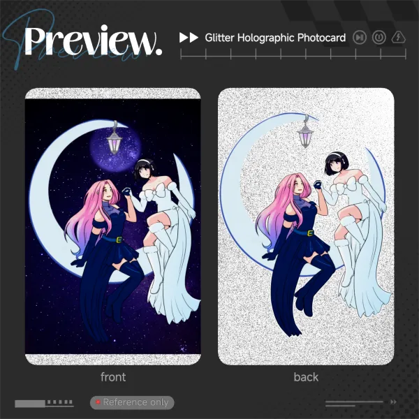 Mizisua - Glitter Holographic Photocard