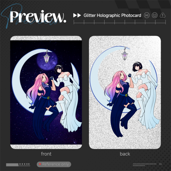 Mizisua - Glitter Holographic Photocard