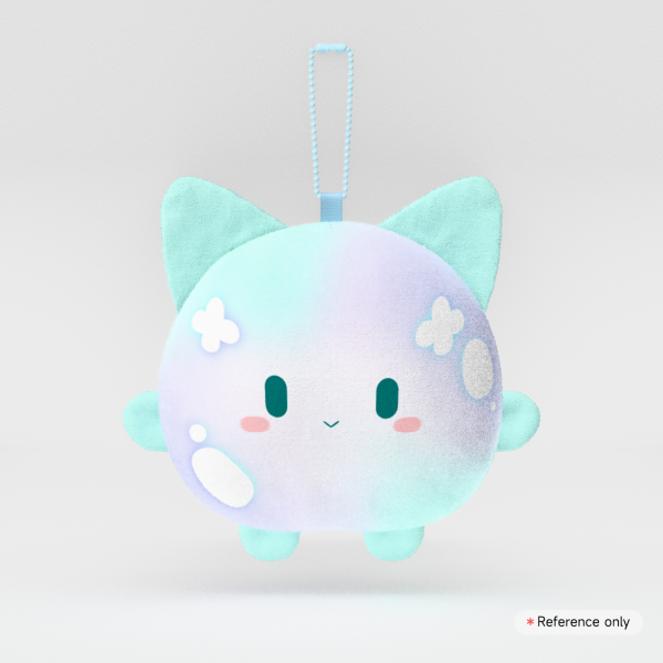 Bellchimes Mochi Face Plush Keychain