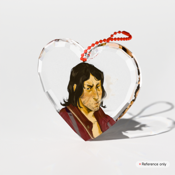 John Gemstone Thick Acrylic Block Keychains