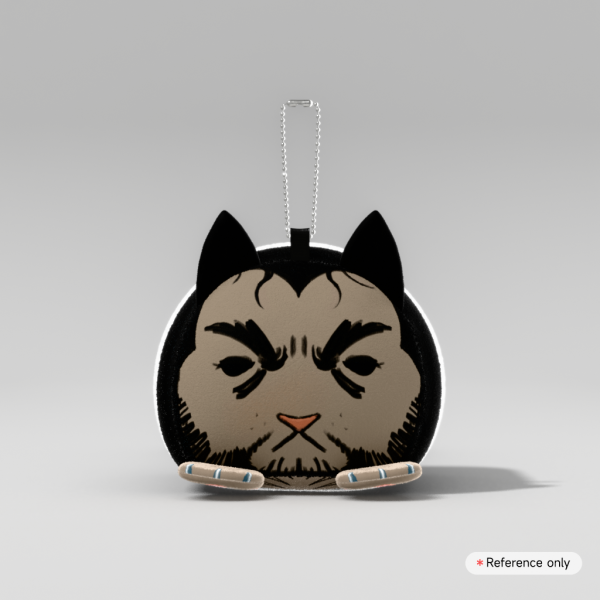 Wolverine Logan Casual Kitty Plush Keychains