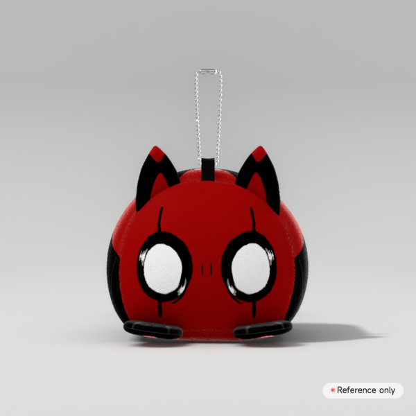Deadpool Kitty Plush Keychains