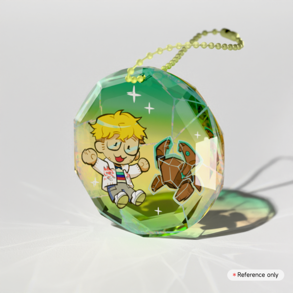 Grace Rocky Save Stars - Gemstone Keychain