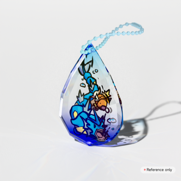 Gyarados and Magikarp Keychain