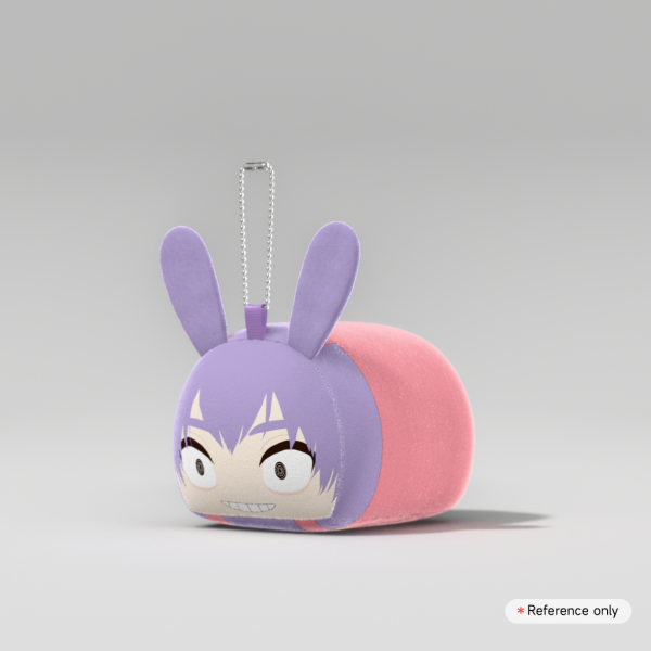 Purple Rabbit G3N Mochikororin Plush Keychain