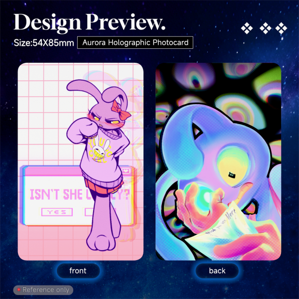 TADC Jax double sided holographic photocard