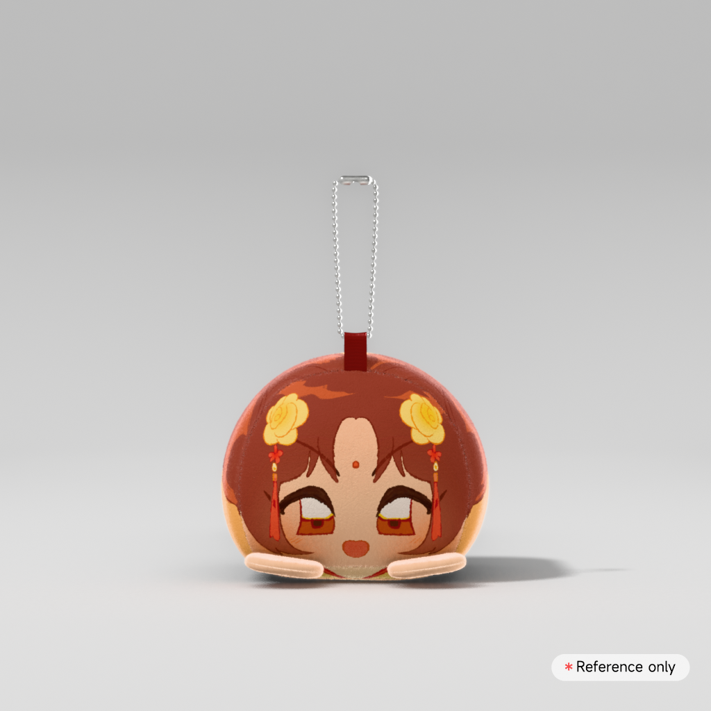 Bunling Mochikororin Plush Keychain
