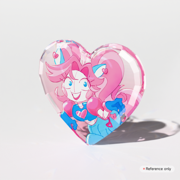 Penelope [OC] - Gemstone Thick Acrylic Block