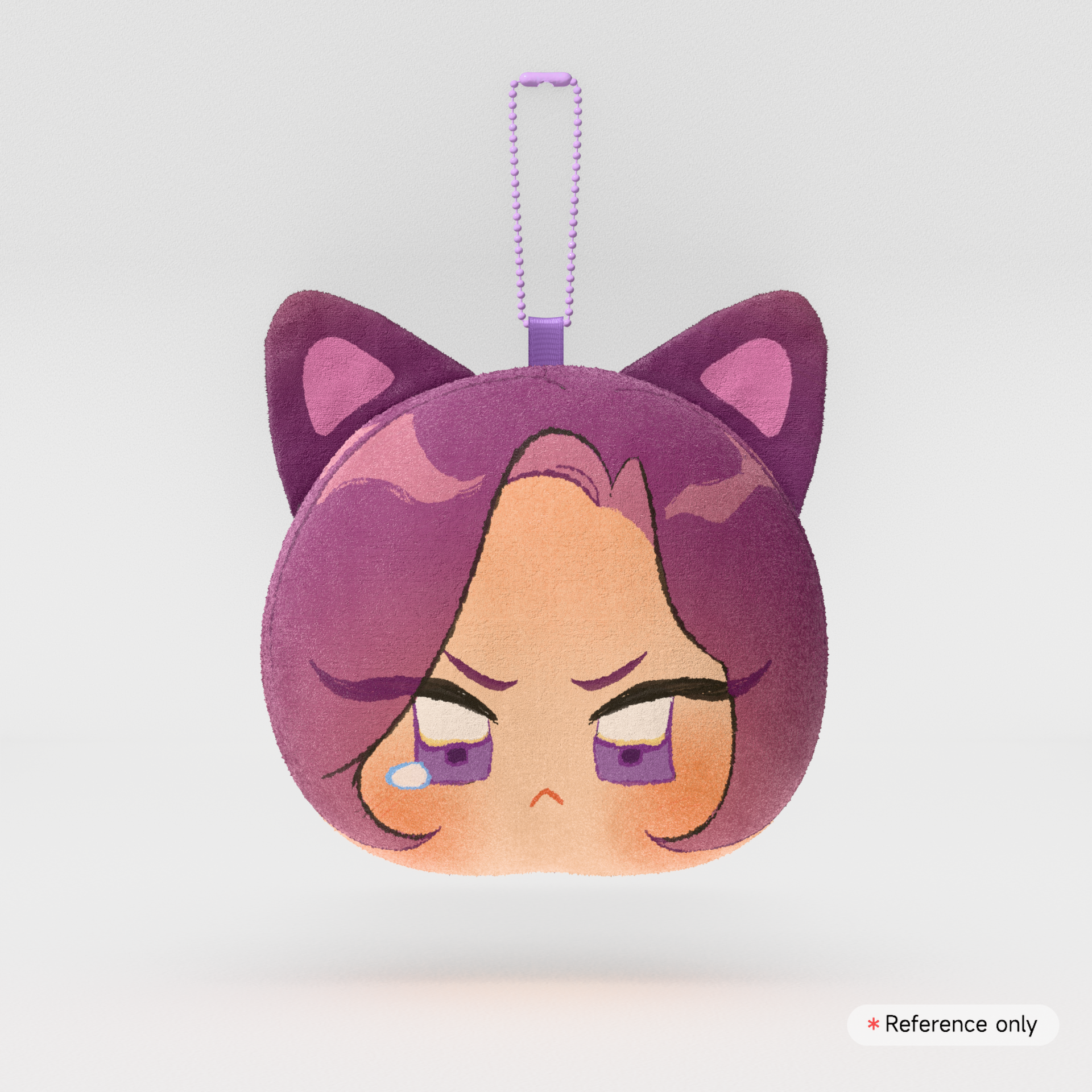 Nyancheng Mochi Plush Keychain