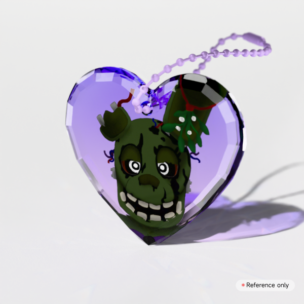 Springtrap Mistletoe Keychain