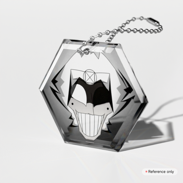 The Withered - Vipre Gemstone Hexagon Acrylic Keychain