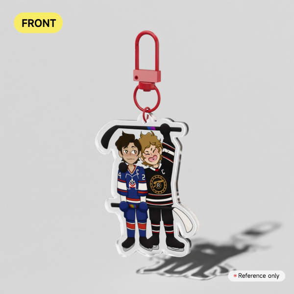 Hollanov Clear Acrylic Keychains