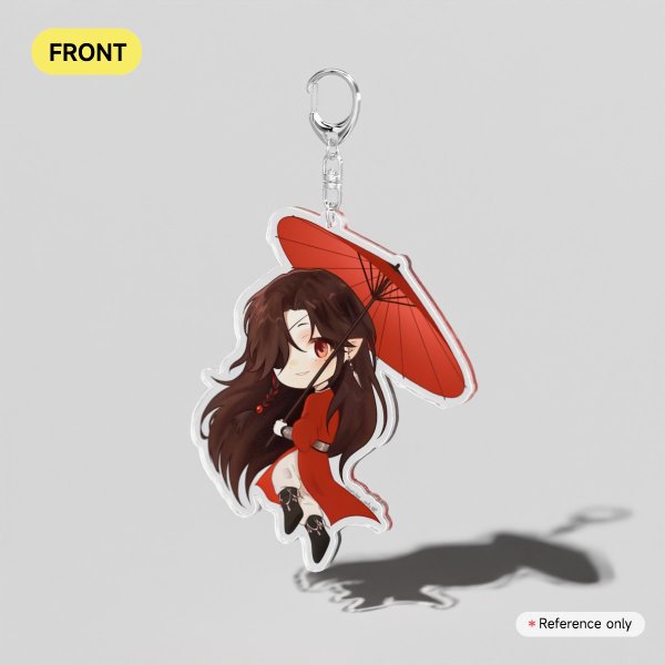 Hua Cheng Clear Acrylic Keychains