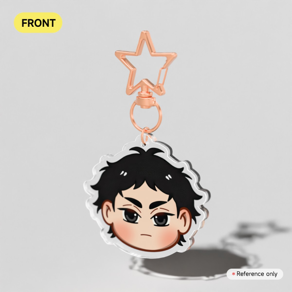 HAIKYUU KEYCHAIN - Akaashi Keiji