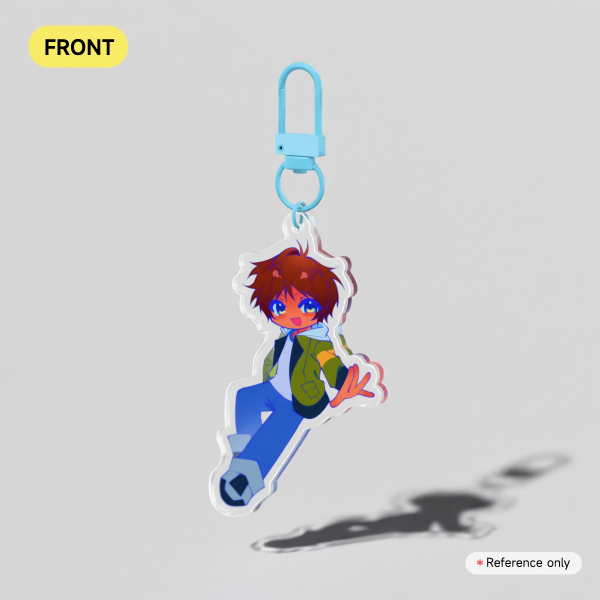 [ VLD ] Lance — Clear Acrylic Keychains