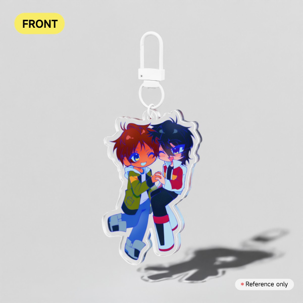 [ VLD ] Klance — Clear Acrylic Keychains